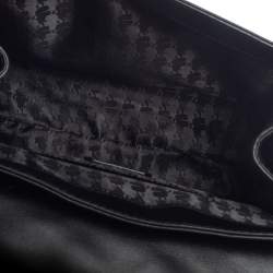 Pre Owned Karl Lagerfeld Black Quilted Leather Shoulder Bag