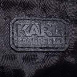 Karl Lagerfeld Black Nylon Rue St. Guillaume Belt Bag