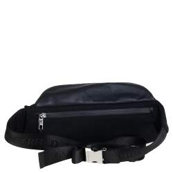 Karl Lagerfeld Black Nylon Rue St. Guillaume Belt Bag