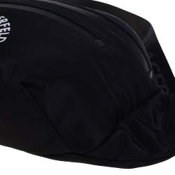 Karl Lagerfeld Black Nylon Rue St. Guillaume Belt Bag