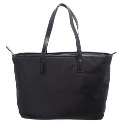 Karl Lagerfeld Black Nylon K Ikonik Tote