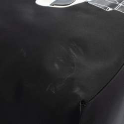 Karl Lagerfeld Black Nylon K Ikonik Tote