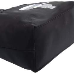 Karl Lagerfeld Black Nylon K Ikonik Tote
