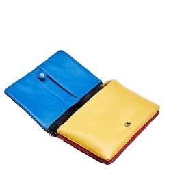 Karl Lagerfeld Multicolor Leather Flap Shoulder Bag