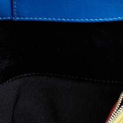 Karl Lagerfeld Multicolor Leather Flap Shoulder Bag