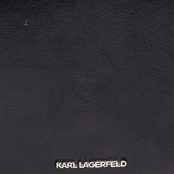 Karl Lagerfeld Multicolor Leather Flap Shoulder Bag