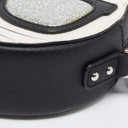 Karl Lagerfeld Multicolor Leather Maybelle Cat Crossbody Bag