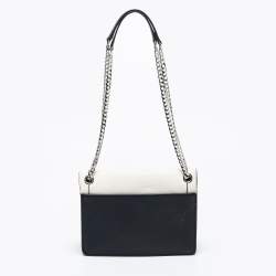 Karl Lagerfeld Multicolor Leather Flap Shoulder Bag