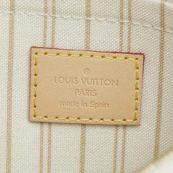 Pre Owned Karl Lagerfeld Paris Agyness Black & Gold Leather Crossbody LH7EB362BGD