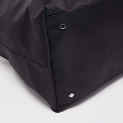 Pre Owned Karl Lagerfeld Black Nylon k/ikonik Duffel Bag
