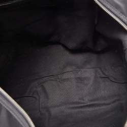 Pre Owned Karl Lagerfeld Black Nylon k/ikonik Duffel Bag