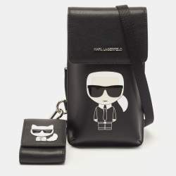 Karl Lagerfeld Designer Hard Clutch Bag with Dust Bag and Original Box