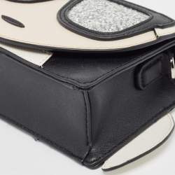 Pre Owned Karl Lagerfeld Multicolor Leather K/Kocktail Karl Crossbody Bag