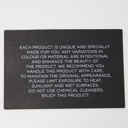 Pre Owned Karl Lagerfeld Black Leather Leather and Tweed K/Klassik Pins Wristlet Pouch