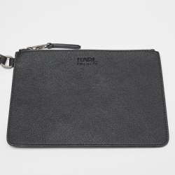 Karl Lagerfeld Black Coated Canvas Maybelle Tote
