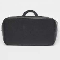Karl Lagerfeld Black Coated Canvas Maybelle Tote