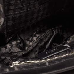 Pre Owned Karl Lagerfeld Black Nylon k/ikonik Chain Clutch