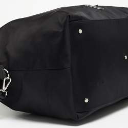 Pre Owned Karl Lagerfeld Black Nylon k/ikonik Duffel Bag