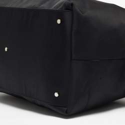 Pre Owned Karl Lagerfeld Black Nylon k/ikonik Duffel Bag