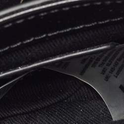 Pre Owned Karl Lagerfeld Multicolor Leather K/Saddle Chain Coin Purse