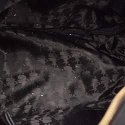Karl Lagerfeld Black Nylon and Leather Amour Backpack
