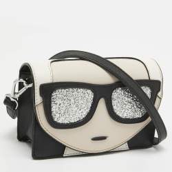 Karl Lagerfeld Multicolor Leather K/Kocktail Karl Crossbody Bag