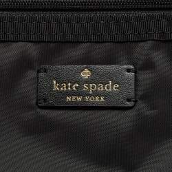 Pre Owned Kate Spade Black Nylon Chelsea Cosmetic Case