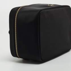 Pre Owned Kate Spade Black Nylon Chelsea Cosmetic Case