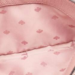 Pre Owned Kate Spade Old Rose Leather Briar Lane Gala Floral Kendall Crossbody Bag