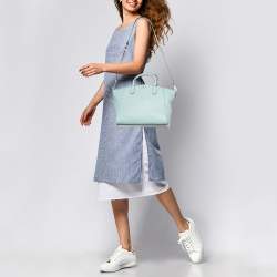 Kate Spade Light Blue Leather Medium Parker Satchel