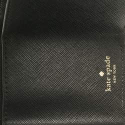 Pre Owned Kate Spade Multicolor Leather Trifold Compact Wallet