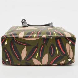 Kate Spade Multicolor Leather Small Eva Modern Feather Tote