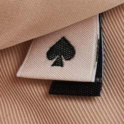 Pre Owned Kate Spade Black Saffiano Leather Card Holder