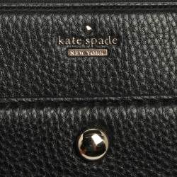 Pre Owned Kate Spade Black Leather Crossbody Bags