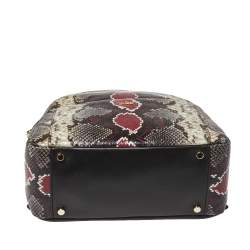 Kate Spade Multicolor Python Embossed Leather Reese Park Backpack