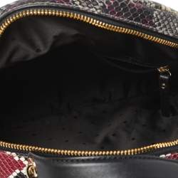 Kate Spade Multicolor Python Embossed Leather Reese Park Backpack