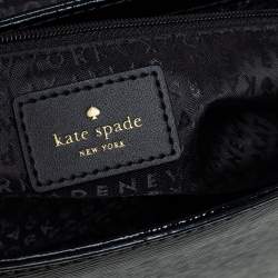 مملوكة مسبقًا Kate Spade Black Patent Leather New York Bixby Shoulder Bag