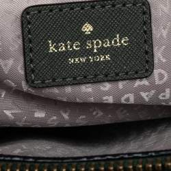 Pre Owned حقيبة يد توتس كيت سبيد جيمس لوريل واي جلد أخضر زيتوني  