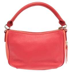 Pre Owned Kate Spade Two-Tone Leather Mini Ella Shoulder Bag