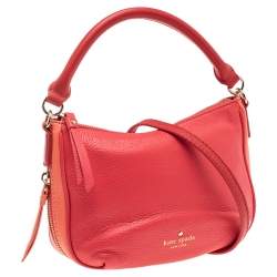 Pre Owned Kate Spade Two-Tone Leather Mini Ella Shoulder Bag