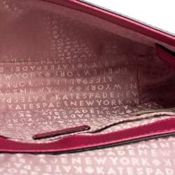 Pre Owned Kate Spade Pink Leather Patterson Drive Kailey Crossbody Bag