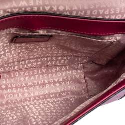 Pre Owned Kate Spade Pink Leather Patterson Drive Kailey Crossbody Bag