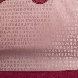 Pre Owned Kate Spade Pink Leather Patterson Drive Kailey Crossbody Bag
