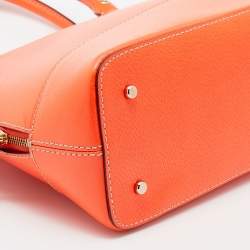 مملوكة مسبقًا حقيبة ساتشل كيت سبيد راتشيل ويليسلي جلد برتقالي 