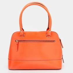 مملوكة مسبقًا حقيبة ساتشل كيت سبيد راتشيل ويليسلي جلد برتقالي 