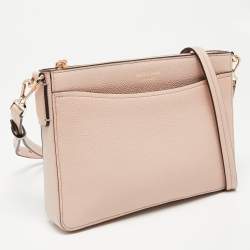 Pre Owned Kate Spade Pink Leather Shoulder Bag