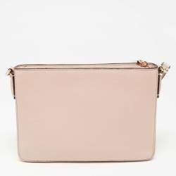 Pre Owned Kate Spade Pink Leather Shoulder Bag