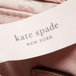 Pre Owned Kate Spade Pink Leather Shoulder Bag