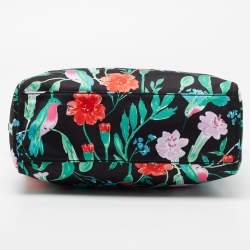 Pre Owned Kate Spade Multicolor Floral Nylon and Leather Wilson Road Alyse Tote