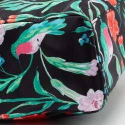 Pre Owned Kate Spade Multicolor Floral Nylon and Leather Wilson Road Alyse Tote